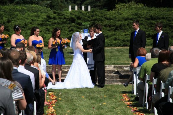Morton Arboretum Wedding